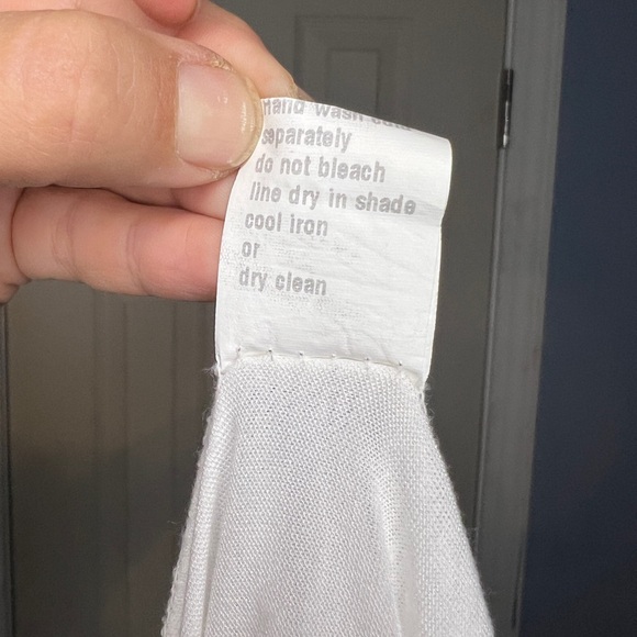 Elena Baldi silk top sleeveless floral ruffle women's L - Picture 4 of 5